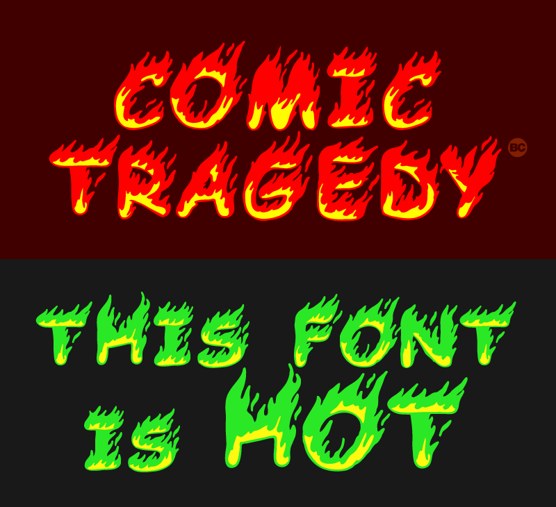 Comic Tragedy font
